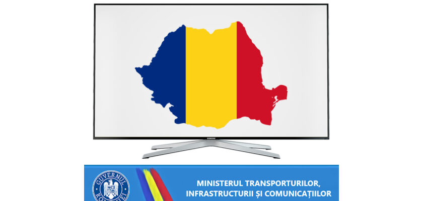Ministerul Transporturilor Infrastructurii și Comunicaților anunță finalizarea implementării proiectului Televiziunii Digitale în România