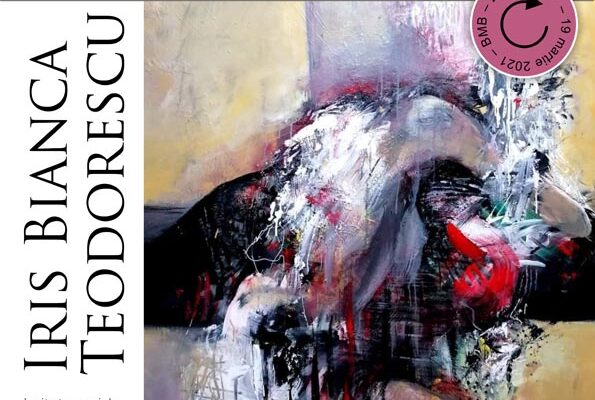 Afis - Expoziţie personală Iris Bianca Teodorescu, „Lumi nevăzute” la Artoteca BMB