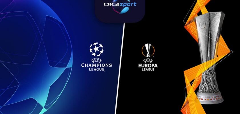 UCL si UEL la Digi Sport