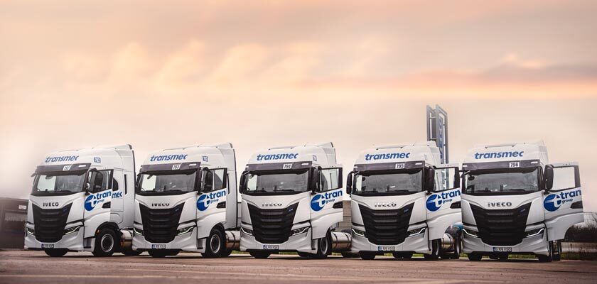 IVECO Ambassador Flota Transmec alimentata cu LNG