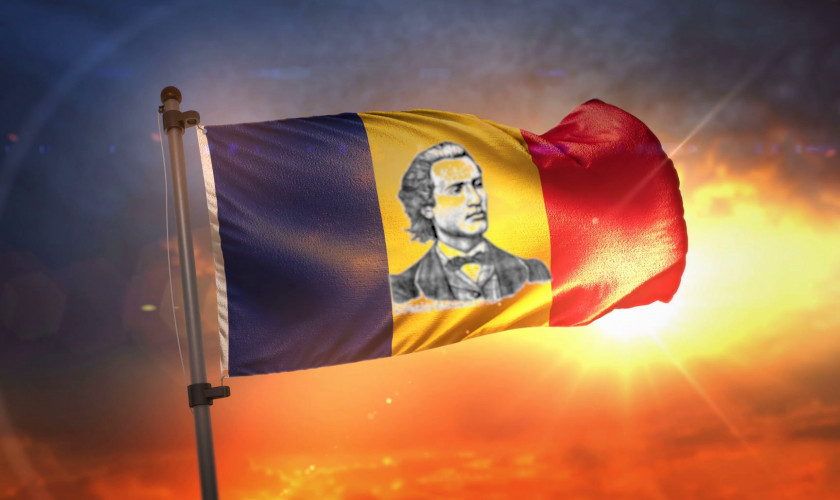 romania-steag-mihai-eminescu-documentar