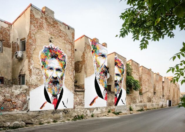 pictura murala constantin brancusi NFT