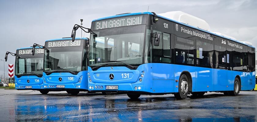 Autobuze CNG - Tursib circulă cu încă 40 de autobuze noi, ecologice