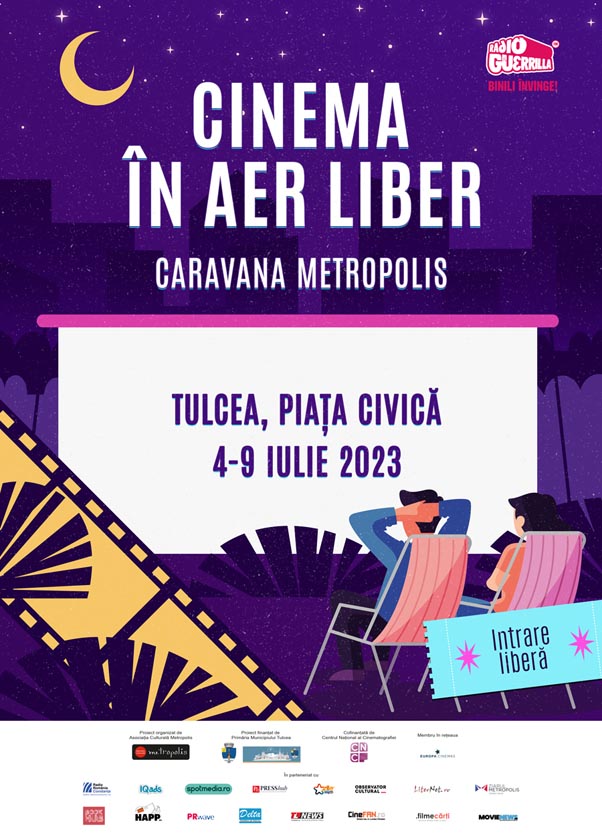 Caravana Metropolis – cinema în aer_Tulcea