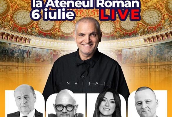 Podcastul lui Damian Drăghici - LIVE pe 6 iulie la Ateneul Român