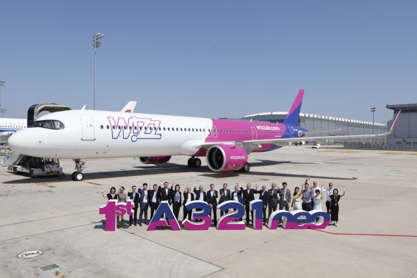 Wizz Air primește primul Airbus A321neo din China_2