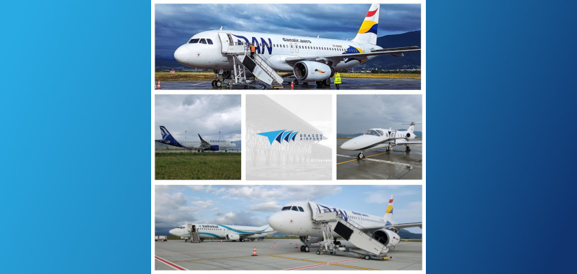 Aeroportul Internațional Brașov Dan Air cover ZP