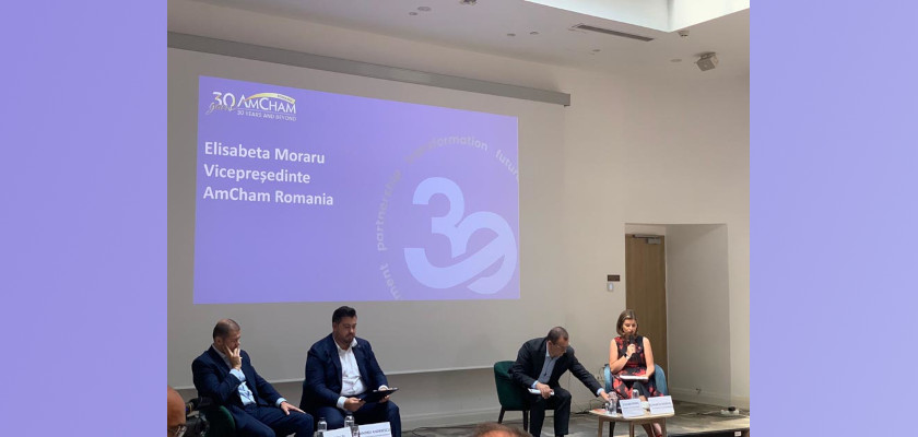 COVER ZP conferință de presă 4 iulie 2023 AmCham România prezintă rezultatele sondajului privind mediul investițional în România 1