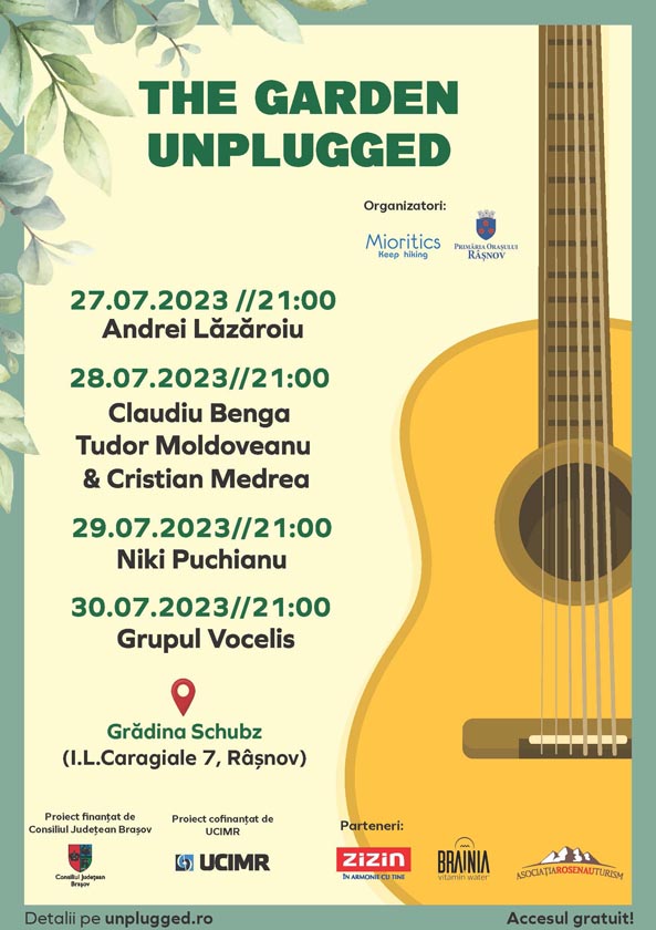 Festivalul Râșnov Unplugged Folk la altar iulie 2023 03 garden unplugged