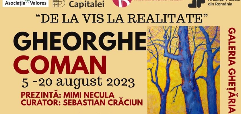 Gheorghe Coman expune la Palatul Mogoșoaia