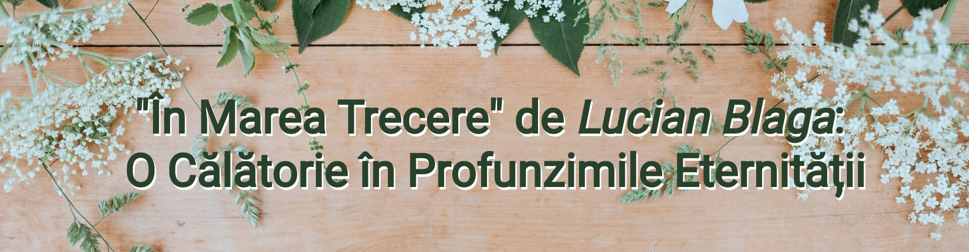 poezie În Marea Trecere de Lucian Blaga versuri