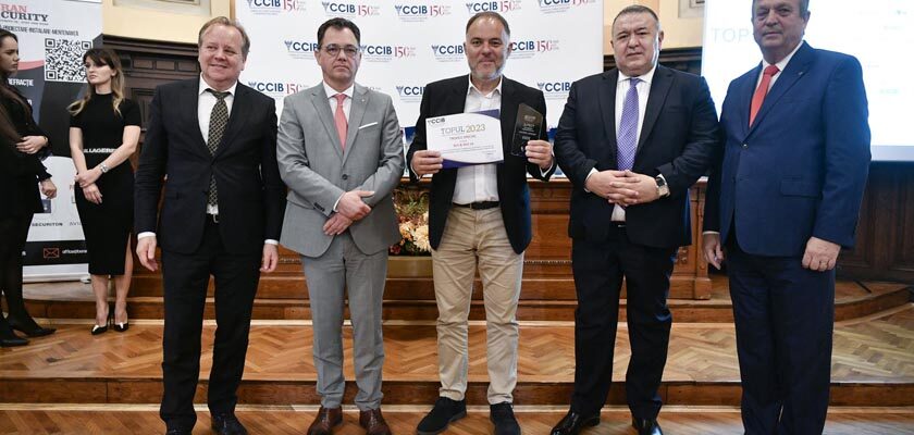 CCIB premiază excelența în afaceri la Topul firmelor din București 1
