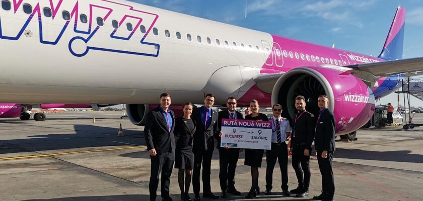 Inaugurarea zborului Wizz Air București-Salonic - 30 octombrie 2023