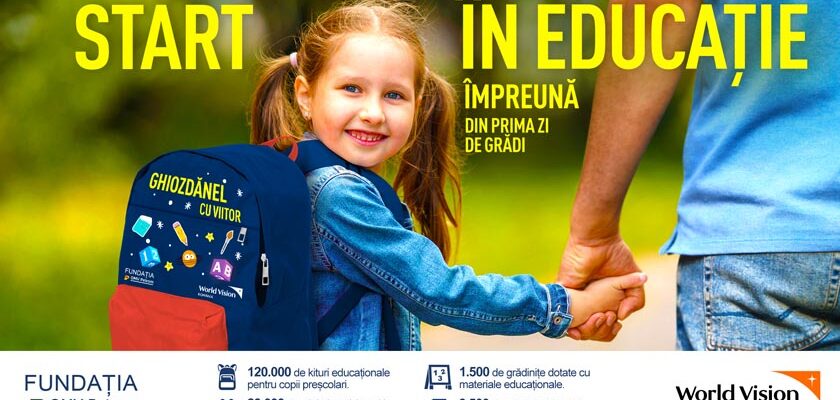 Start în educaţie ajunge la 120.000 de copii, 23.000 de părinți, 3.500 de educatori și 1.500 de grădinițe din zone defavorizate