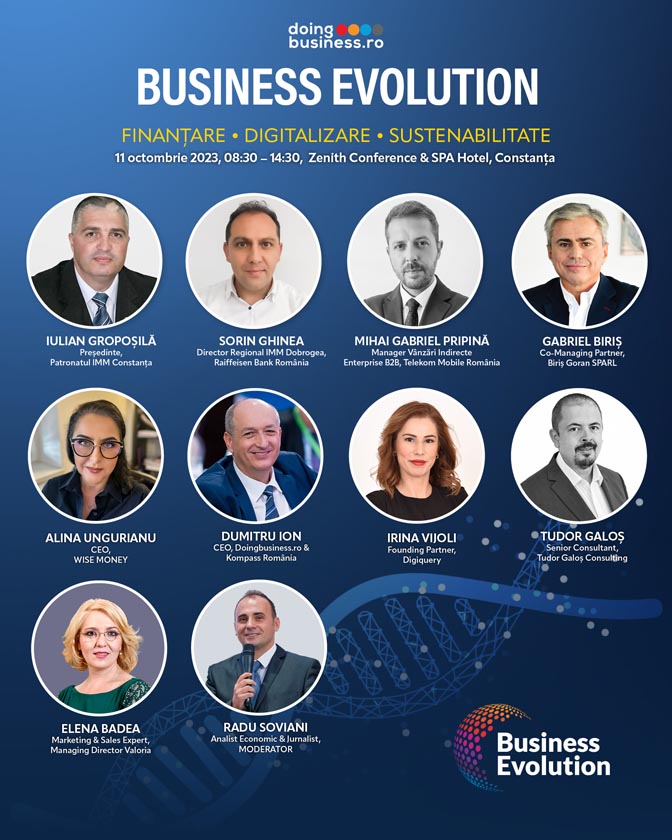 Vorbitori invitati la Business Evolution Constanța