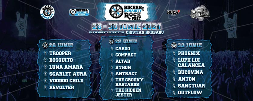 Bikers For Humanity Bikers For Humanity Rock Fest line-up4