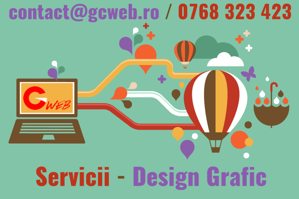 Servicii Design GRAFIC GCWEB.RO graphic design grafica vectoriala logo design