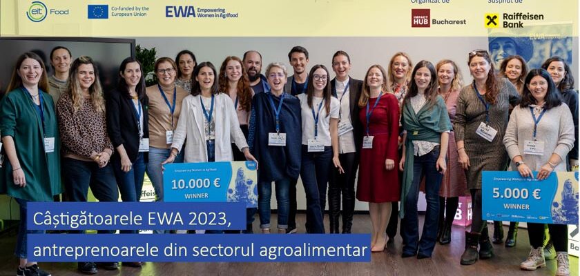 Vizual castigatoare EWA 2023 Empowering Women in Agrifood 2023