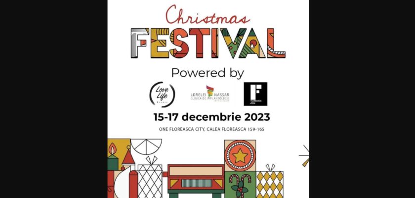 Cartierul Floreasca are din acest an un Festival de Crăciun, în Piațeta One Floreasca City cover ZIARUL POZITIV