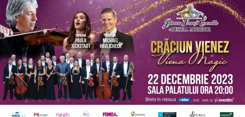 Concertul “Craciun Vienez - Viena Magic” – Magia Craciunului pusa in scena de orchesta Johann Strauss Ensemble sub bagheta maestrului dirijor, Russell McGregor 1