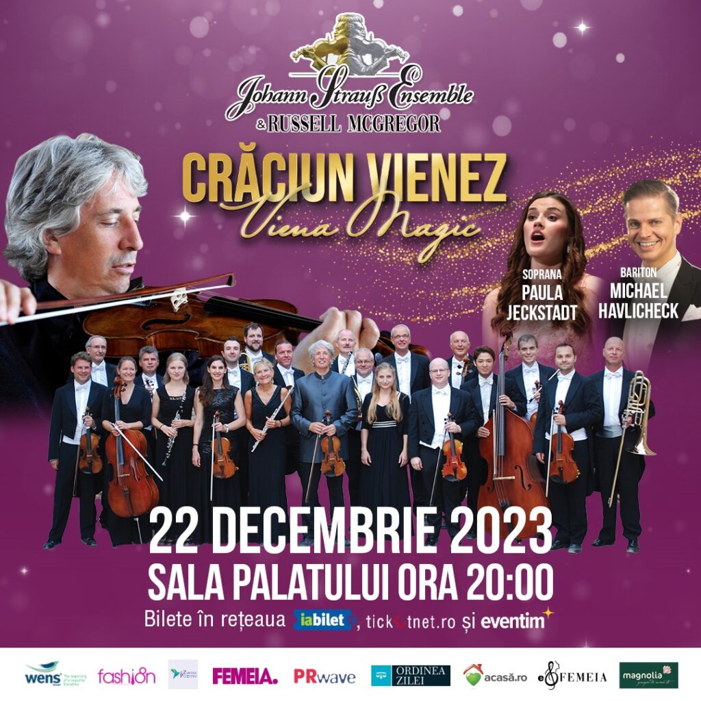 Concertul “Craciun Vienez - Viena Magic” – Magia Craciunului pusa in scena de orchesta Johann Strauss Ensemble sub bagheta maestrului dirijor, Russell McGregor 2