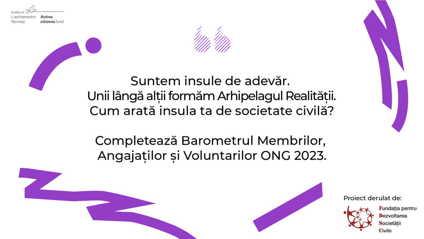 Fundatia pentru Dezvoltarea Societatii Civile - Barometrul oamenilor din ONG uri