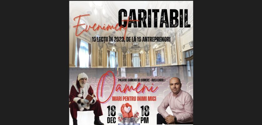 eveniment caritabil extraordinar organizat de MORE Networking, dedicat Asociației Taxiul cu Bomboane cover ZP