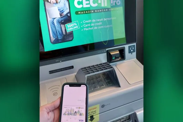 CEC bank bancomate Contactless
