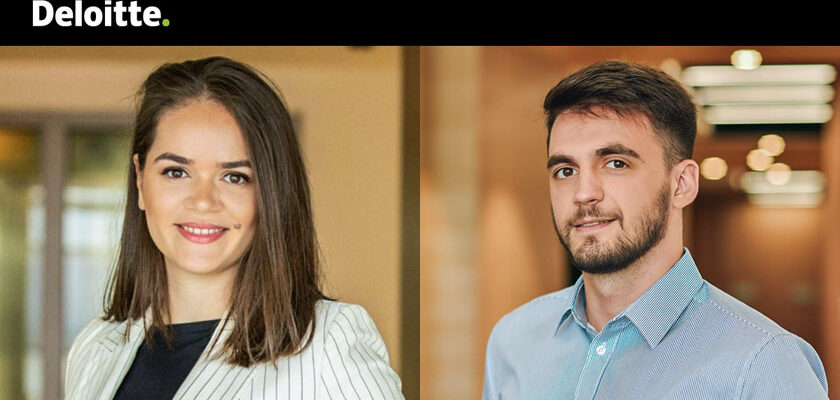 Denisa Simion si Elton Mata, Deloitte Romania