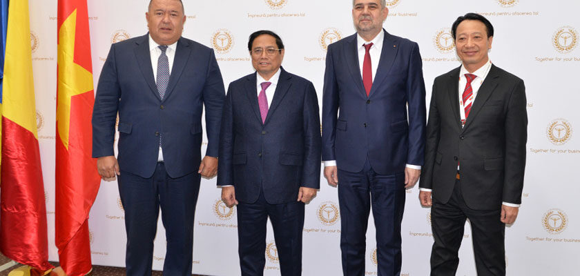 Forumul Economic România-Vietnam, eveniment care a beneficiat de prezența prim-ministrului României CCIR Mihai Daraban