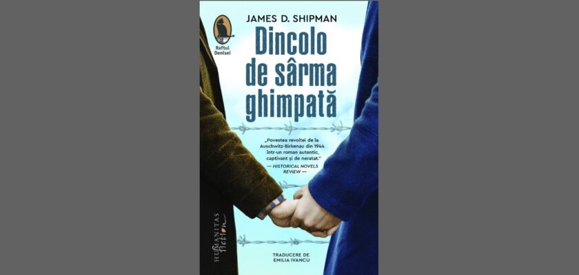 Lansarea romanului „Dincolo de sârma ghimpată“ de James D. Shipman la Brașov, București și Iași