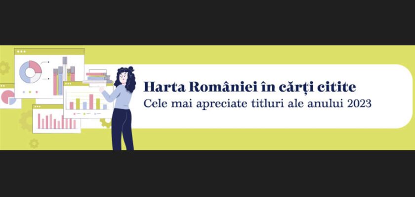 Libris Ce au citit românii în 2023. Harta României în cărți citite librărie online cărți citit