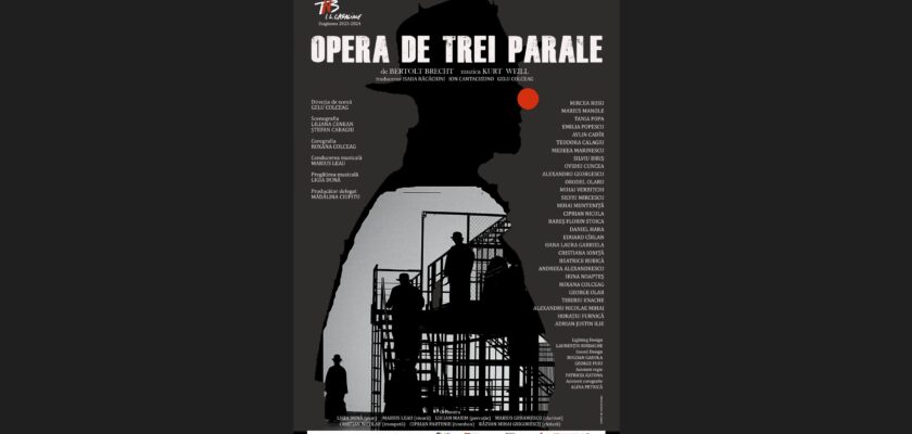 Premieră la început de an la TNB musicalul Opera de trei parale de Bertolt Brecht cover ZP