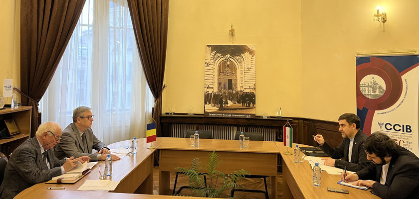 Vizită de lucru a ambasadorului Republicii Islamice Iran la CCIB