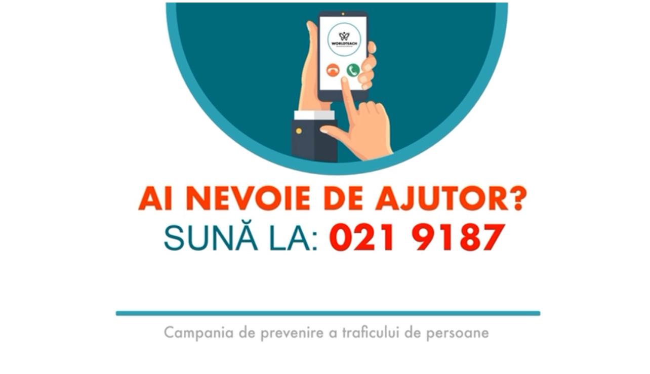 Campanie de prevenire a traficului de persoane 1