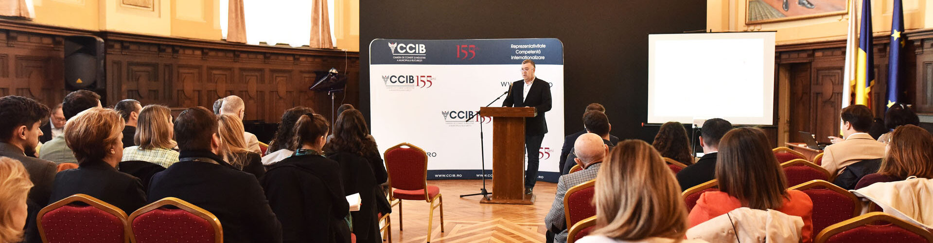 Cosmin Marina, Vicepreședinte CCIB, susține dezvoltarea infrastructurii la Forumul de Infrastructură, Transporturi și Logistică cover