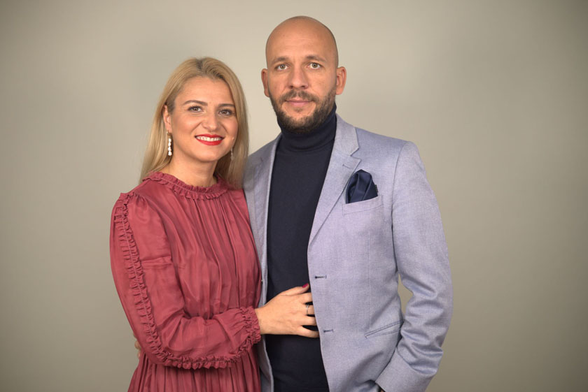 Dr. Cristina Obreja și Ștefan Obreja