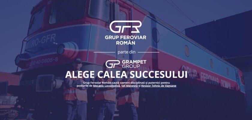Școala Grup Feroviar Român (GFR) pentru Mecanici de Locomotivă recrutare locuri de munca