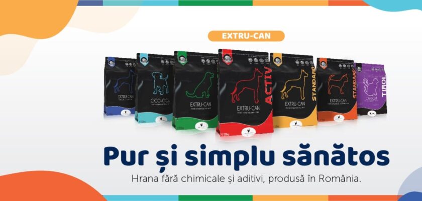 Extru-Can companie românească producătoare de hrană pentru animale de companie Romania
