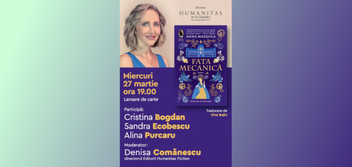 Lansare de carte Fata mecanică de Anna Mazzola
