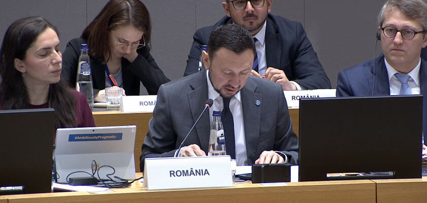 Ministrul mediului Mircea Fechet și secretarul de stat Ionuț-Sorin Banciu participă la Consiliul de Mediu, la Bruxelles 1