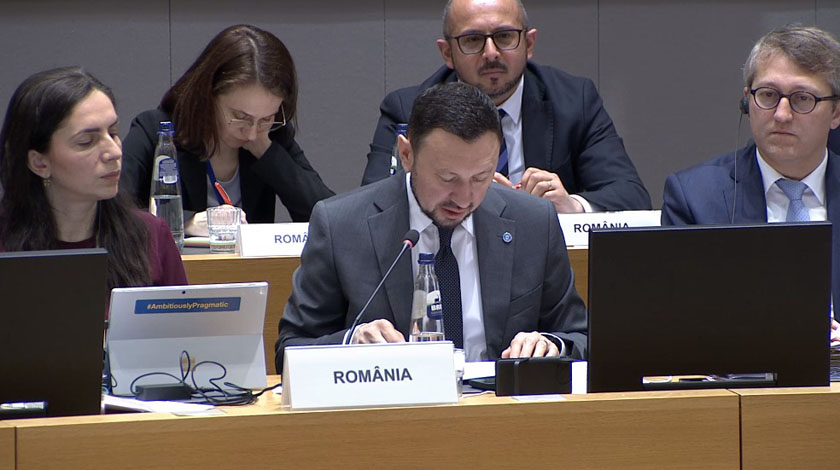 Ministrul mediului Mircea Fechet și secretarul de stat Ionuț-Sorin Banciu participă la Consiliul de Mediu, la Bruxelles 1