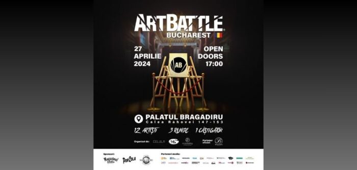 Art Battle revine cu a treia ediție, la Palatul Bragadiru
