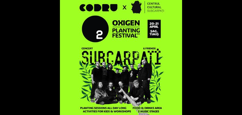 CODRU organizează Oxigen Planting Festival Subcarpați