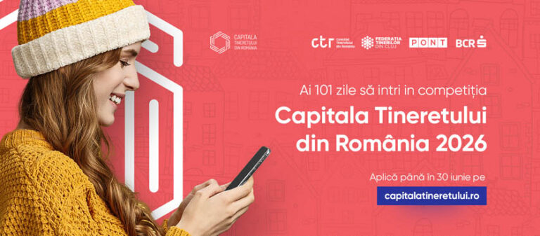 CP Înscrie-ți orașul pentru a deveni Capitala Tineretului din România în 2026 landscape