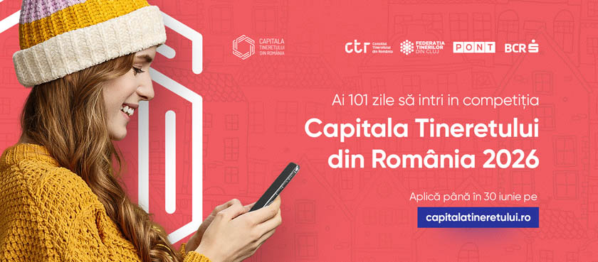 CP Înscrie-ți orașul pentru a deveni Capitala Tineretului din România în 2026 landscape
