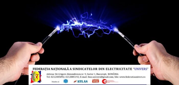 FNSE UNIVERS federatia nationala a sindicatelor din electricitate univers cover