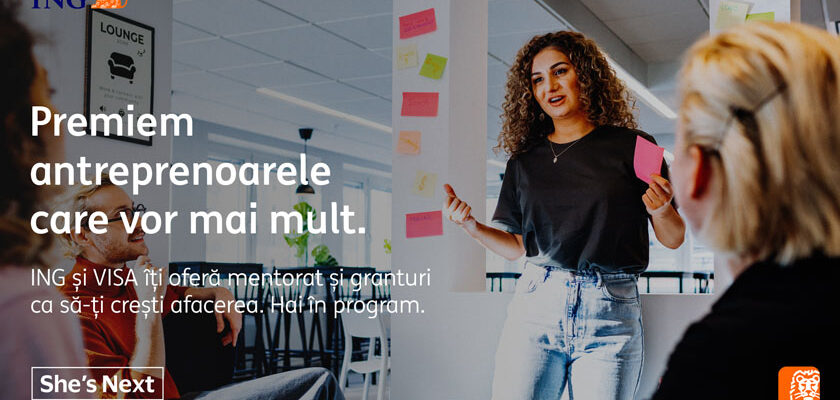 She's Next ING Bank și Visa, în parteneriat cu Impact Hub Bucharest
