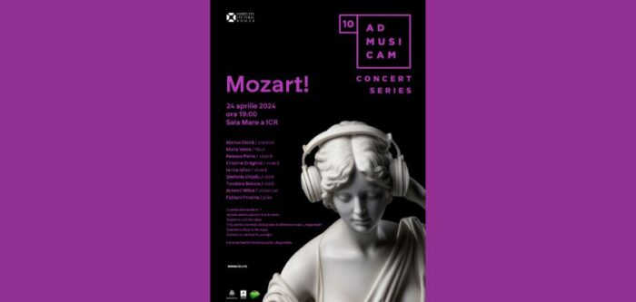 afis Ad Musicam ICR Mozart Ad Musicam Cocnert Series