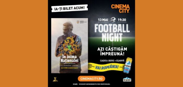 Bergenbier si Cinema City sustin lansarea filmului In inima Nationalei